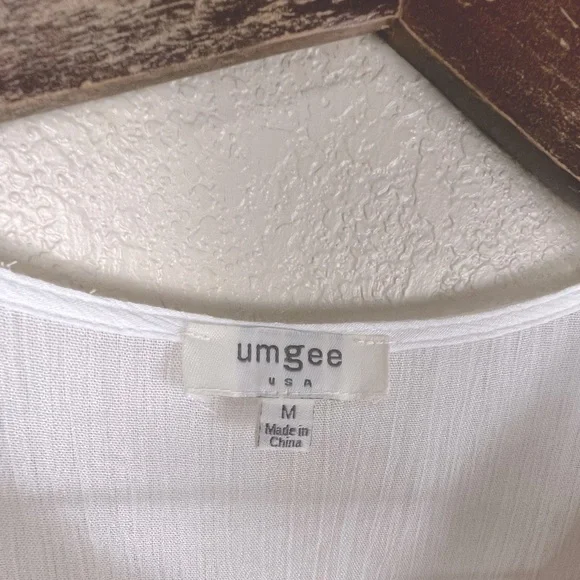 Umgee Tassel Lined Embroidered Flowing Dress - Picture 3 of 8